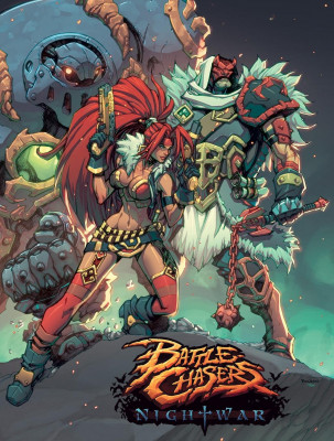 Battle Chasers Nightwar Poster by Ross A. Campbell [2017]