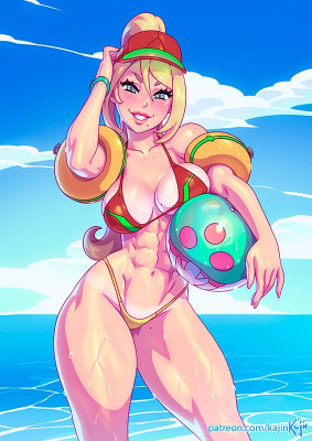 Samus Bikini 2 by kajinman_art [2019]