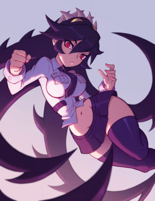 Skullgirls Filia by liyart [2018]