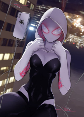 Spider-Gwen Mask On [2018]