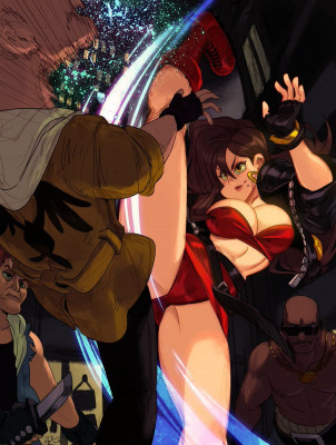 Streets of Rage 4 Blaze by Alex Ahad [2020]