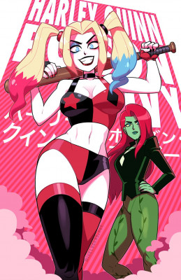 Harley Quinn brb, Gonna take over Gotham by Mike Luckas [2020]