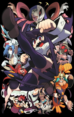 Skull Girls T-shirt design by GashiGashi [2014]