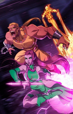Age of Apocalypse fan art by joelyface_ [2018]