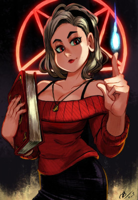 The Chilling Adventures of Sabrina by Alex Ahad [2020]