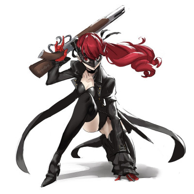 Persona 5 Kasumi sketch by JimboBox [2019]
