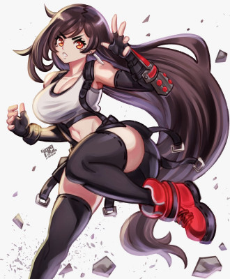 FFVII Tifa by lokigun [2020]