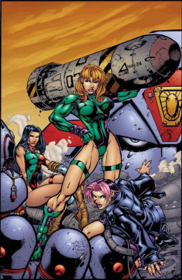 Gen¹³ Vol. 1 #26 variant cover by Joe Madureira [1998]