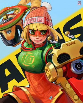 ssbu/arms minmin by Overlord JC [2020]