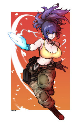 KOF Leona Heidern by Ginseng___ [2020]