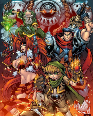 Battle Chasers by Edu Souza, Gustavo Pabon &amp; Alonso Espinoza [2020]