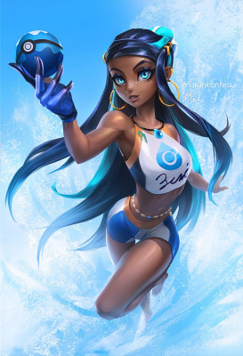 Nessa [Dive Ball Ver.] by imdrunkonTea [2020]