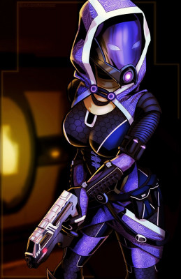 Tali'Zorah by LaCroixGrimoire [2017]