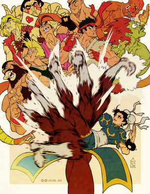 Street Fighter Chun-Li by Zehb [2020]