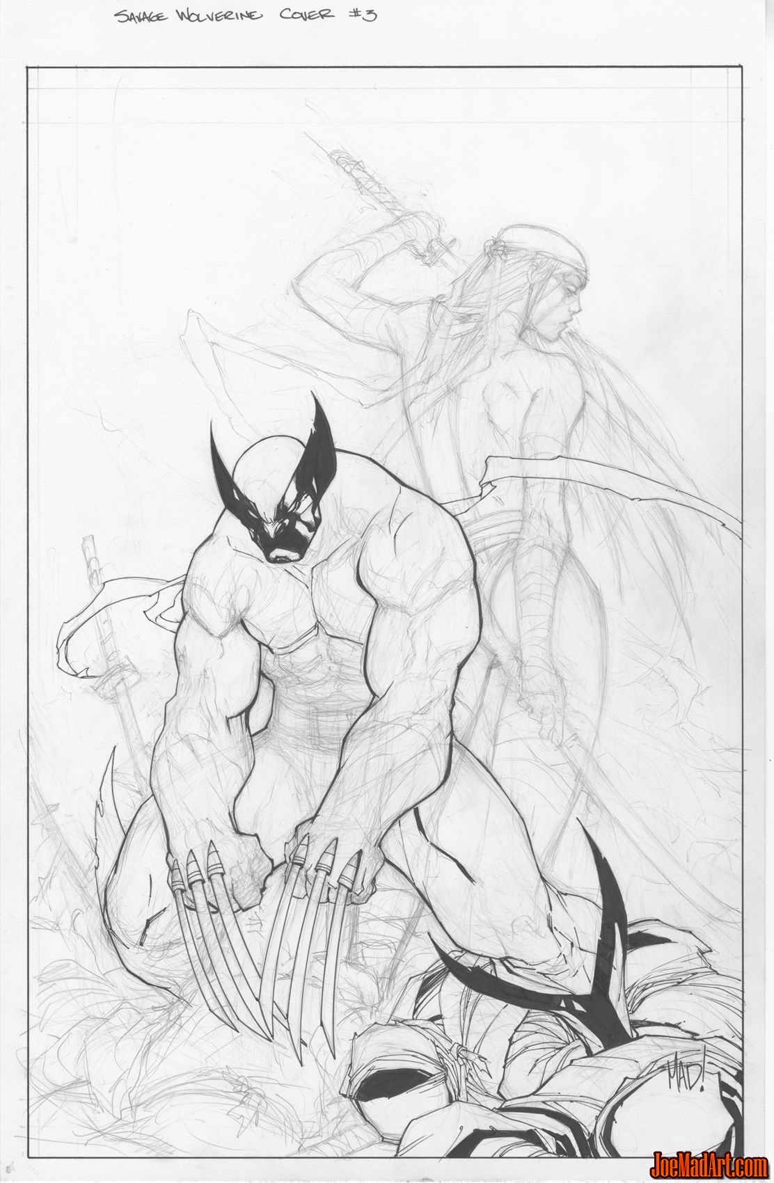 Todd McFarlane Wolverine 6 Back Cover Illustration Original Art  Lot  92277  Heritage Auctions