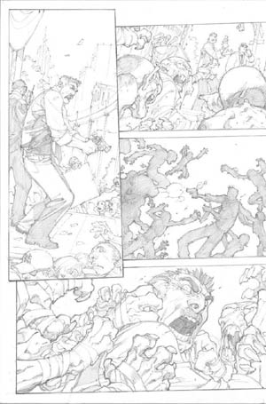 Avenging Spider-Man Volume 1 issue #1 page 10 (Pencil)