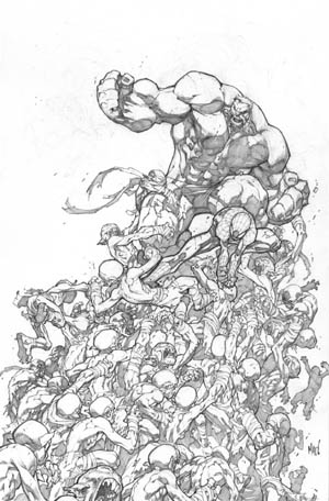 Avenging Spider-Man Volume 1 issue #2 cover (Pencil)