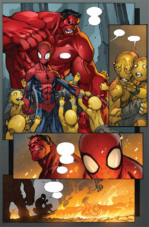 Avenging Spider-Man Volume 1 issue #2 page 10 (Color)