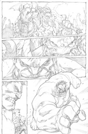 Avenging Spider-Man Volume 1 issue #2 page 17 (Pencil)