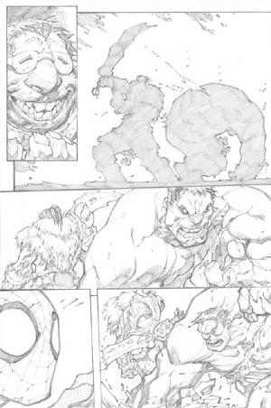 Avenging Spider-Man Volume 1 issue #2 page 18 (Pencil)