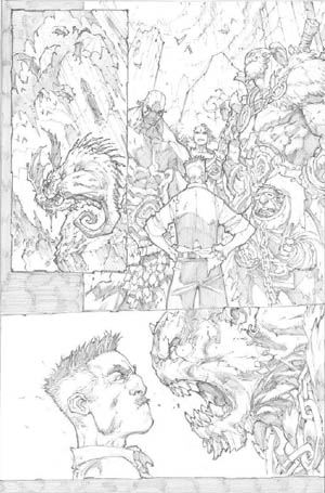 Avenging Spider-Man Volume 1 issue #2 page 4 (Pencil)