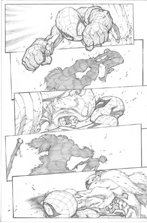 Avenging Spider-Man Volume 1 issue #3 page 11 (Pencil)