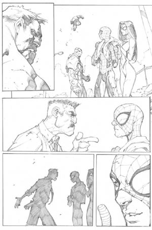 Avenging Spider-Man Volume 1 issue #3 page 20 (Pencil)