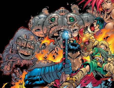 Battle Chasers #1 cover