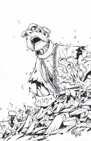 Battle Chasers #6 cover (Ink)