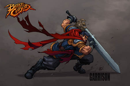 Battle Chasers Nightwar game Garrison 1st wallpaper (Color)