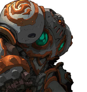 Battle Chasers Nightwar in-game Calibretto Portrait (Color)