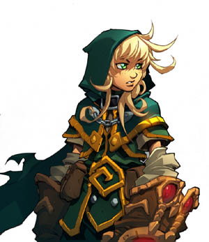 Battle Chasers Nightwar in-game Gully Portrait