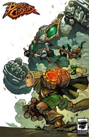 NYCC 2013 Battle Chasers print #2