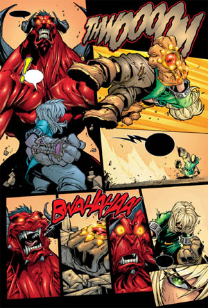 Battle Chasers comic #5 page 8 (Color)