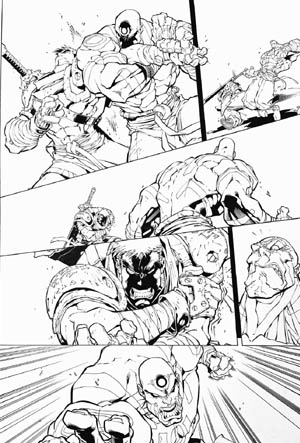 Battle Chasers comic #5 page 15 (Ink)