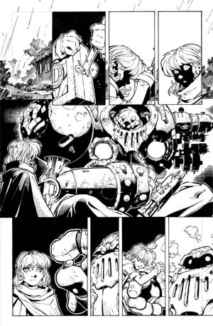 Battle Chasers comic #1 page 17 (Ink)