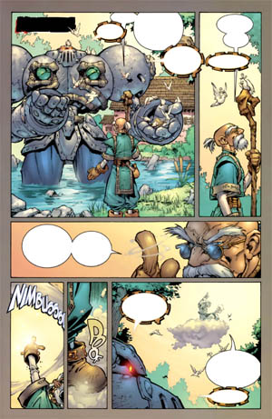 Battle Chasers comic #2 page 5 (Color)