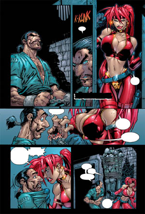 Battle Chasers comic #3 page 4 (Color)