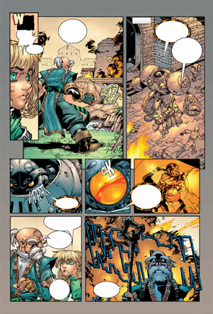 Battle Chasers comic #4 page 16 (Color)