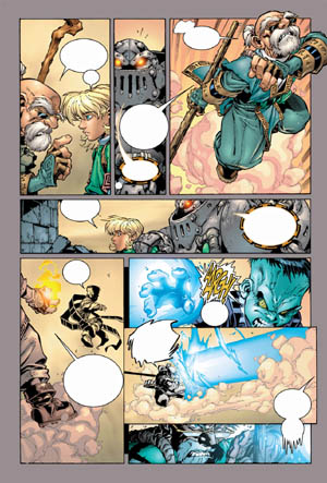 Battle Chasers comic #4 page 17 (Color)