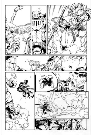 Battle Chasers comic #4 page 17