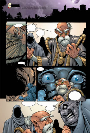 Battle Chasers comic #6 page 1 (Color)
