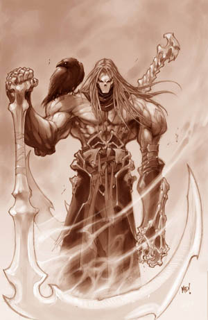 Darksiders Death & Dust first concept art  (Texture)