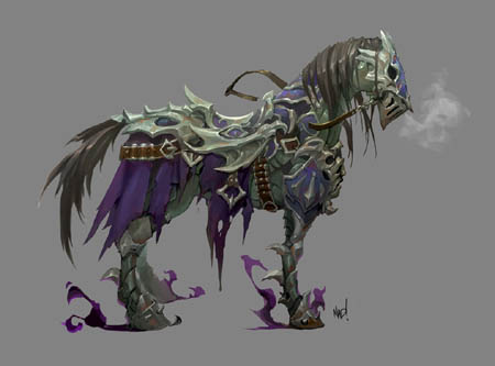 Darksiders Genesis Strife steed Mayhem concept art