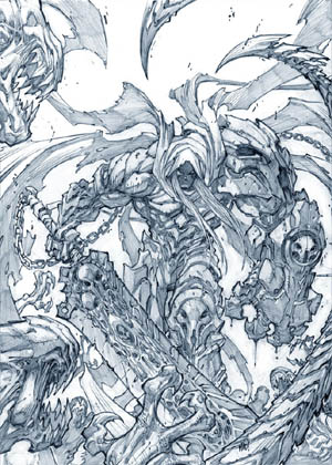 Darksiders: War promo art (Pencil)