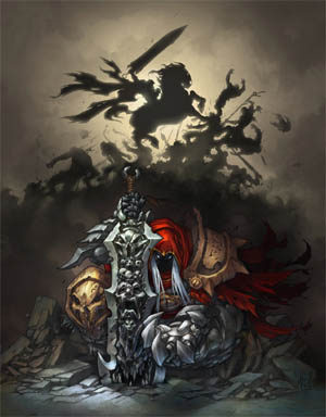 Darksiders: Wizard mag #221 cover (2010/02) (CoverB)