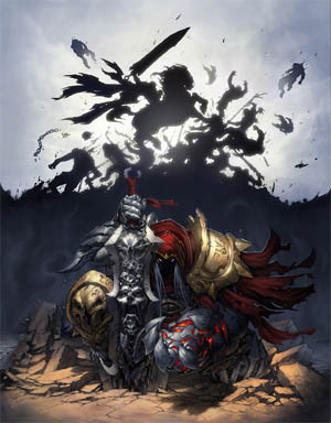 Darksiders: Wizard mag #221 cover (2010/02)