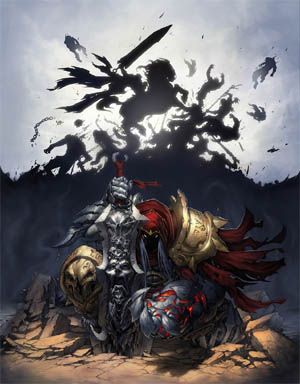 Darksiders: Wizard mag #221 cover (2010/02) (Color)