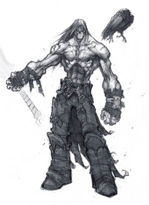 Darksiders 2 Death & Dust first concept art (Texture)