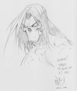 Sketch done at PCE 2016 for Ulkhror (Me! ;) ) (Pencil)